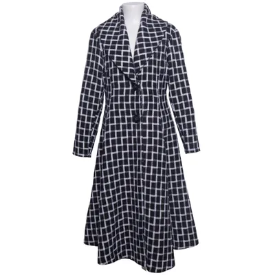 Frakke (Sort, Hvid) fra Belsira Polyester