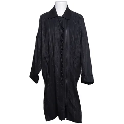Coat (Black) from Beate Heymann Cotton, Elastane, Polyamide, Polyester