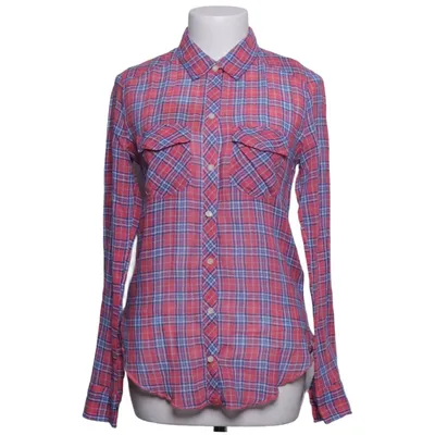 Flannel shirt (Red, Blue, White) from Abercrombie & Fitch Cotton