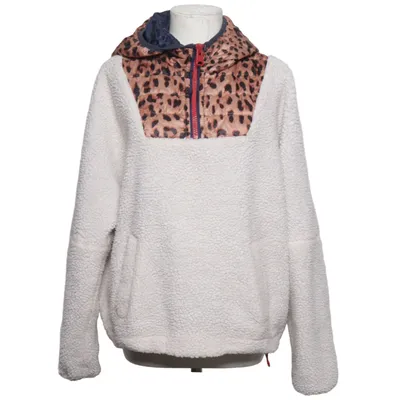 Hoodie (White, Brown, Multicolored) from Urban Outfitters Polyamide, Polyester