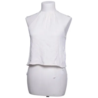 Halter neck top (White) from Bershka Cotton