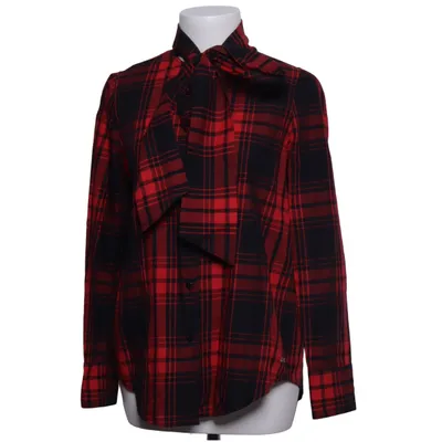 Wikkelblouse (Rood, Zwart) van Sun68 Katoen