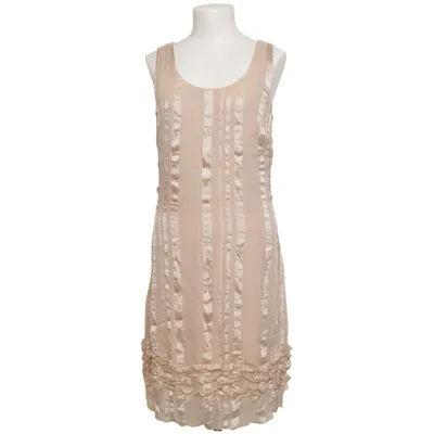 Klänning (Beige) från Uno Piu Uno Elastan, Silke, Viskos