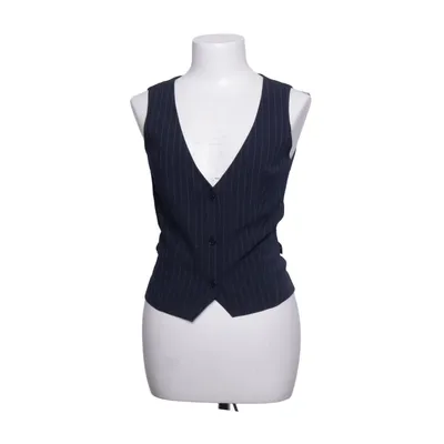 Jakkesætsvest (Blå) fra Mango Elastan, Polyester, Viscose, Uld