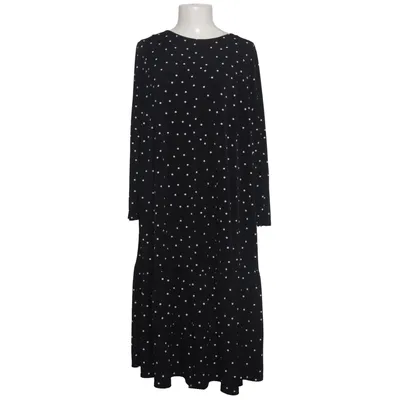 Klänning (Svart, Vit) från Evans Elastan, Polyester