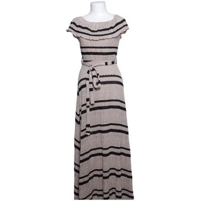 Maxi dress (Beige, Black) from Orsay Acrylic, Cotton, Polyester