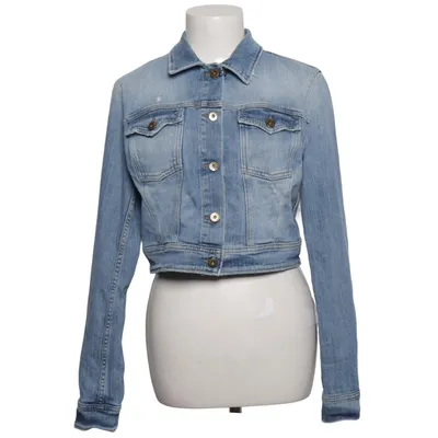 Veste en jean (Bleu) de Cycle Coton, Élasthane