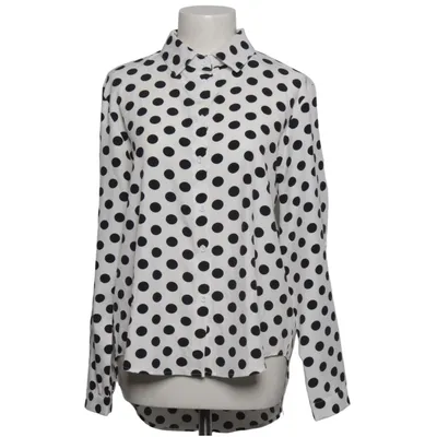 Chemise (Blanc, Noir) de Monte Cervino Élasthane, Polyester, Viscose