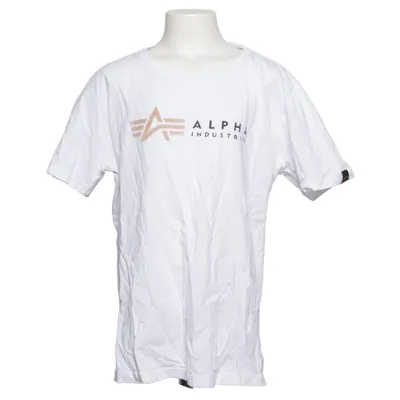 T-shirt (Wit, Rood) van Alpha Industries