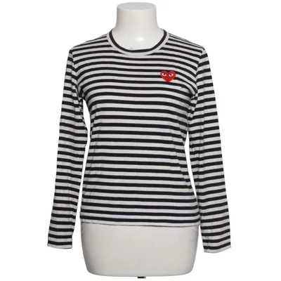 Långärmad t-shirt (Svart, Vit) från Comme des Garçons PLAY