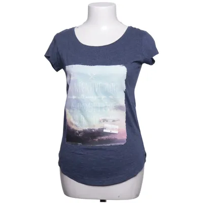 T-shirt (Blue, Multicolored) from Ckh Cotton, Polyester