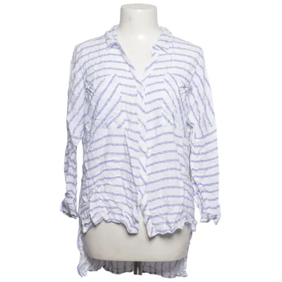 Chemise (Blanc, Bleu) de Women Viscose
