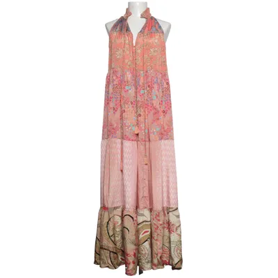 Robe longue (Multicolore) de B&B Soie