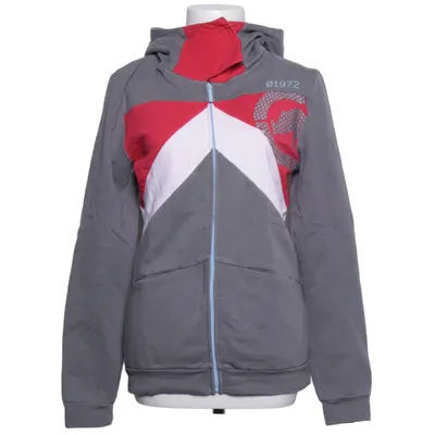 Capuchon sweater (Grijs, Rood, Wit) van Ecköred Katoen, Elastaan, Polyester
