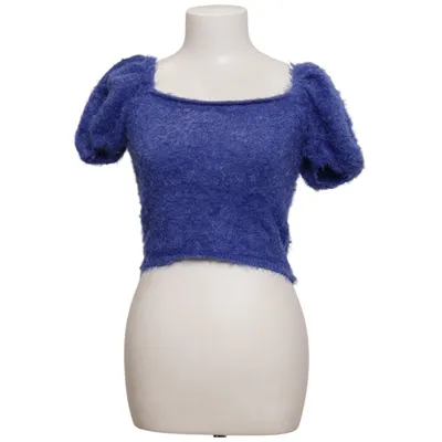 Crop top (Blauw) van Horoscopez Acryl, Polyester