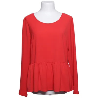 Peplumtopp (Röd) från Selected Femme Återvunnen polyester