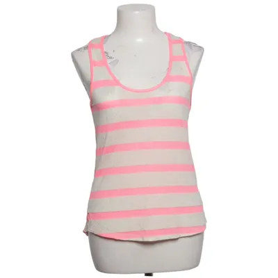 Tank Top (Pink, Beige) from 81 Hours Linen, Polyester, Viscose