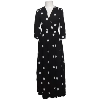 Wrap dress (Black, White) from Oysho Viscose