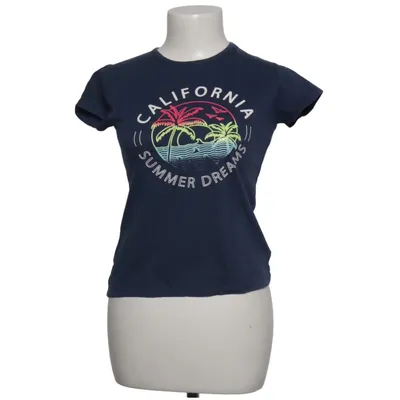 T-shirt (Blauw, Meerkleurig) van Attention Katoen