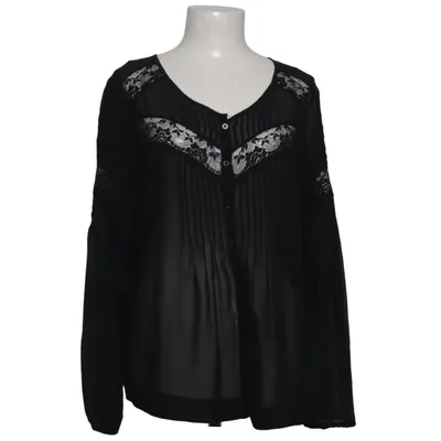 Blouse (Zwart) van Oui Collection