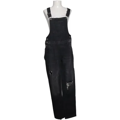 Dungarees (Black) from Janina Denim Cotton