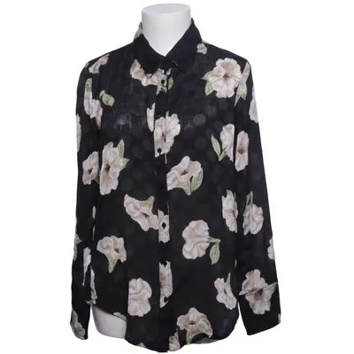 Blouse (Black, White, Green) from Zara Z1975 Denim