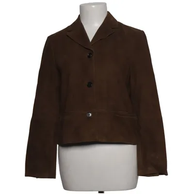 Leather jacket (Brown) from Zara