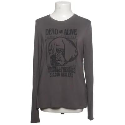 Långärmad t-shirt (Grå) från Frieda & Freddies Elastan, Viskos
