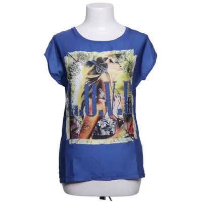 T-shirt (Blue, Multicolored) from Rich & Royal Cotton, Lyocell, Polyester