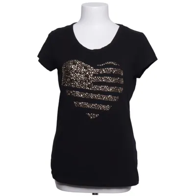 T-shirt (Svart) från NKD Bomull, Elastan