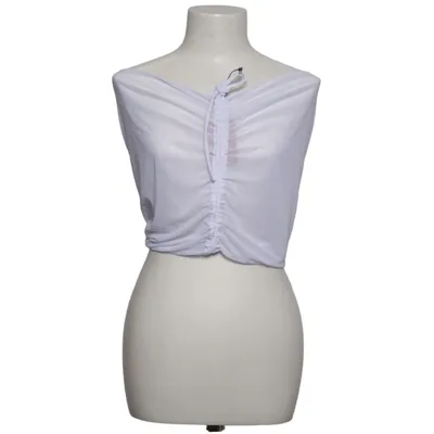 Mesh bluse (Hvid)