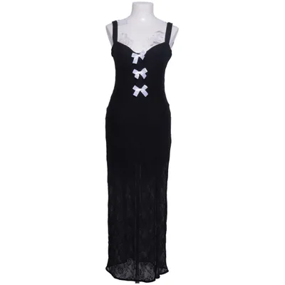 Maxi jurk (Zwart, Meerkleurig) van Divided by H&M Polyamide, Elastaan, Polyester
