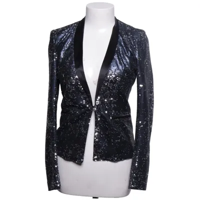 Blazer (Blue, Black) from WE Fashion Polyester