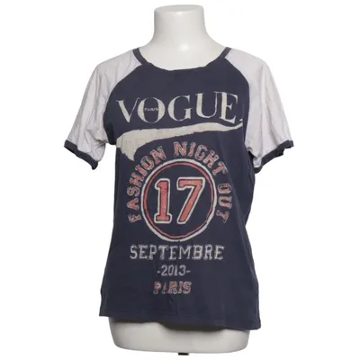 T-shirt (Bleu, Blanc) de Vogue Coton