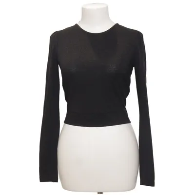 Crop top (Sort) fra Suite Benedict Polyester, Viscose