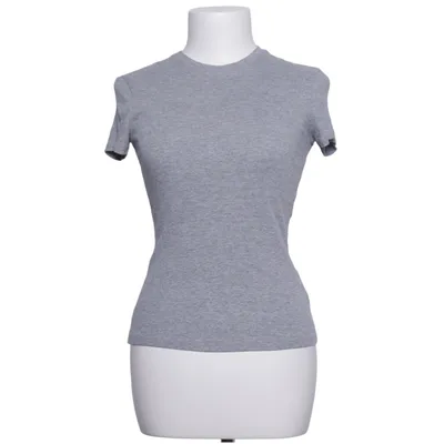 T-shirt (Gray) from Weekday Cotton, Elastane, Viscose