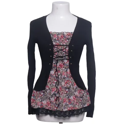 Cardigan (Black, Multicolored)