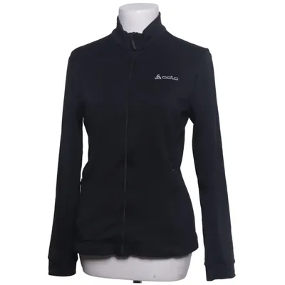 Fleece jacket (Black) from Odlo Elastane, Polyester