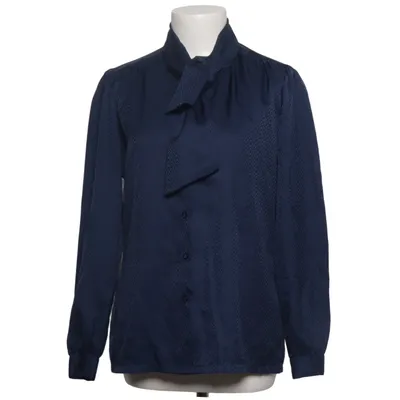 Pussy bow blouse (Blue) from Alfred Dunner