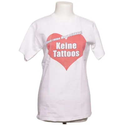 T-shirt (Weiß, Rot) von Hanes Baumwolle