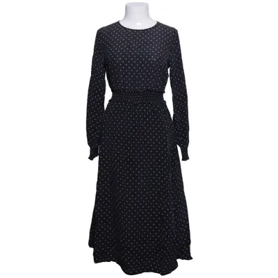 Jurk (Zwart, Wit) van Sézane Zijde, Viscose
