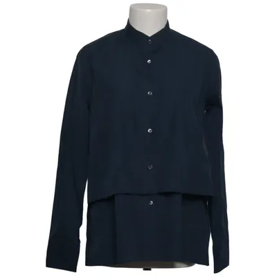 Chemise (Bleu) de Uniqlo J+ Jil Sander Coton