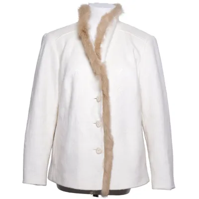 Veste (Blanc, Marron) de Atelier Creation