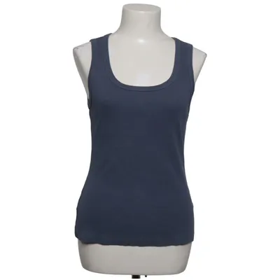 Tank­top (Blau) von Saint + Sofia Elasthan, Bio-Baumwolle