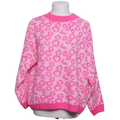 Pull-over (Rose, Blanc) de Fanfan Acrylique, Mohair, Polyamide
