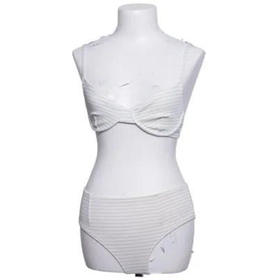 Bikini (White, Beige) from Zulu & Zephyr Elastane, Polyamide
