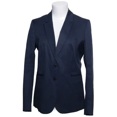 Blazer (Blue) from Benetton Cotton, Elastane, Polyester