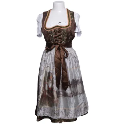 Dirndl (Brun, Hvid, Flerfarvet) fra Tramontana
