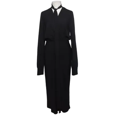 Wrap dress (Black) from Sportmax Elastane, Polyester, Silk