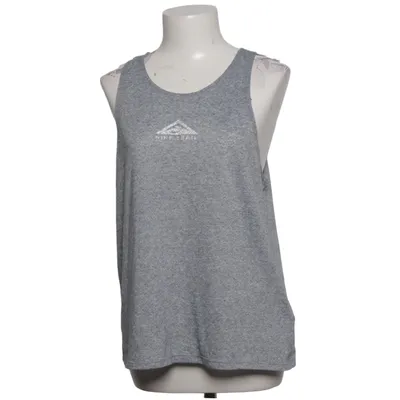 Sport tanktop (Grijs) van Nike Trail Katoen, Polyester, Viscose